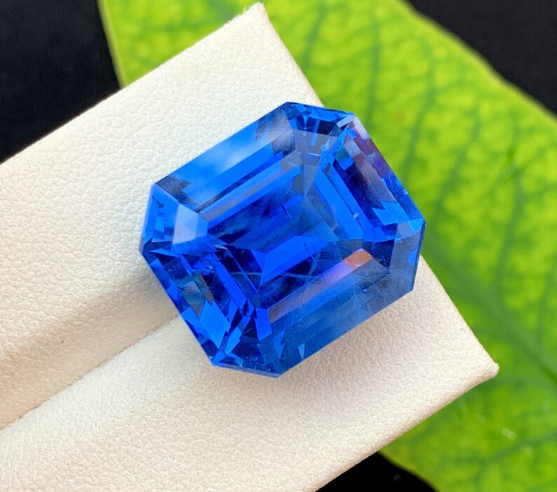 Santa Maria Color Aquamarine Gemstone, Aquamarine Loose Gemstone, Faceted Aquamarine Stone, Aquamarine Jewellry - 21.00 CT