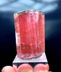 Rubelite Tourmaline Crystal, Natural Tourmaline Specimen From Afghanistan - 58 g, 48*29*24 mm