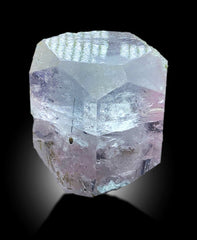 Enhydro Morganite, Pink Morganite with Tourmalines, Green Tourmaline Crystals, Morganite Specimen, Morganite Crystal with Blue Core, 90 g