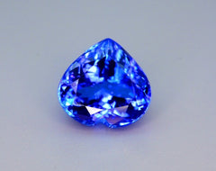 Tanzanite Gemstone, Flawless Loupe Clean, Tanzanite Loose Stone, Tanzanite Jewelry, Perfect Heart Shape Tanzanite Stone, 11.88 cts