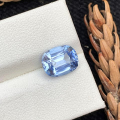 Santa Maria Blue Aquamarine Gemstone For Ring, Loose Aquamarine Ring Stone, Natural Aquamarine Stone, Faceted Aquamarine Loose Stone, 2.7 CT