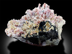 Tourmaline Crystals with Herderite and Lepidolite Mica, Tourmaline Specimen, Rare Herderite, Mineral Specimen, Paprok Tourmaline, 1433 g