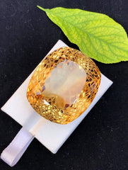 Fancy Custom Cut Champagne Topaz Gemstone, Loose Gemstone, Topaz Faceted Stone, Handmade Jewellry, Topaz Jewellry - 184 CT