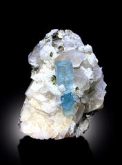 Aquamarine Specimen, Aquamarine Crystal, Quartz Crystals, Albite Feldspar and Mica, Aquamarine stone, Mineral Specimen, Raw Crystal, 1064 g