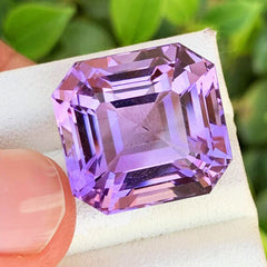 Light Purple Amethyst Gemstone, Flawless Amethyst Cut Stone, Faceted Amethyst For Jewelry, Gemmy Amethyst, Ascher Cut Amethyst 28.70 CT