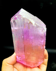 V Shape Terminated Pink Color Kunzite, Kunzite Specimen, Kunzite Crystal, Kunzite Gemstone, Kunzite Stone, Kunzite from Afghanistan - 439 g