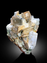Topaz Specimen, Topaz Crystals, Topaz with Quartz Feldspar and Mica, Golden Topaz, Microcline Feldspar, Mineral Specimen, 1567 g