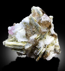Natural Pink Morganite with Smoky Quartz, Mica and Albite, Morganite Specimen, Morganite from Dara e Peech Afghanistan - 2027 gram