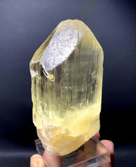 Natural Yellow Kunzite Crystal, Triphane Crystal, Kunzite Specimen, Spodumene Kunzite, Mineral Specimen, Crystal Specimen, 372g