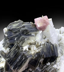 Pink Apatite With Star Mica and Feldspar Mineral Specimen From Skardu Pakistan - 1207 gram