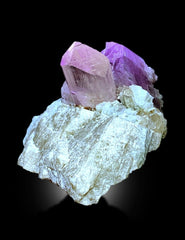 Pink Kunzite Specimen, Pink Kunzite crystals on matrix, Natural Kunzite, Terminated Kunzite crystals, Raw Kunzite, Chakra stone, 335 g