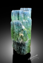 Bicolor Tourmaline Crystal, Bluecap Tourmaline, Natural Tourmaline Crystal, Mineral Specimen, Raw Tourmaline, Tourmaline For Sale, 66g