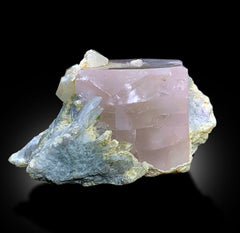 Pink Morganite With Green Tourmalines Albite and Quartz From Afghanistan - 166 gram