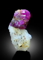 Natural Red Ruby on Matrix Mineral Specimen From Jegdalek Afghanistan - 35 gram