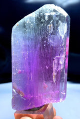 Natural Bicolor Kunzite Crystal, Kunzite Stone, Kunzite Specimen, Raw Mineral, Kunzite Crystal from Afghanistan - 291 gram