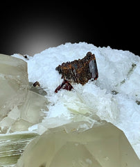 Red Tantalite With Quartz, Mica and Albite Mineral Specimen From Skardu Pakistan - 5530 gram