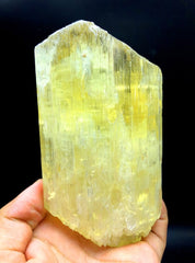 Natural Yellow Color Triphane Kunzite with Complex Mountain Shape Terminations, Kunzite Gemstone, Kunzite Specimen - 668 gram