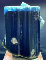 Tourmaline Crystal, Blue Cap Tourmaline, Bicolor Tourmaline, DT Tourmaline, Raw Tourmaline, Tourmaline for sale, 143 Gram , 55*42*36 mm