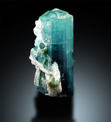 Paraiba Color Like Tourmaline Crystals with Cleavalandite Specimen From Paproke - 56 g, 53*34*26 mm