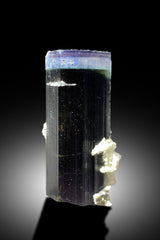 Blue Cap Tourmaline Crystal with Cleavelandite Albite, Natural Tourmaline, Raw Tourmaline, Tourmaline From Paproke Afghanistan - 47 gram
