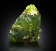 Terminated Green Peridot Crystal, Gem Grade Peridot, Peridot Gemstone, Peridot Stone, Peridot Crystal From Supat Pakistan - 114 gram