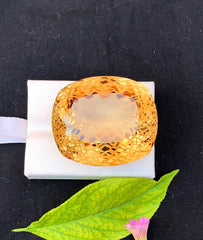 Fancy Custom Cut Champagne Topaz Gemstone, Loose Gemstone, Topaz Faceted Stone, Handmade Jewellry, Topaz Jewellry - 184 CT