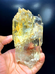 Natural Yellow Color Triphane Kunzite with Complex Mountain Shape Terminations, Kunzite Gemstone, Spodumene Kunzite Crystal - 550 gram