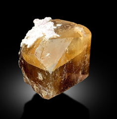 Topaz Crystal with Pink Lepidolite, Topaz Specimen, Terminated Topaz, Lepidolite Mica, Topaz stone, Mineral Specimen, Raw Topaz, 947 gram