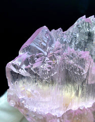 DT Etched Pink Kunzite Crystal with Complex Mountain Shape Terminations, Kunzite Specimen, Kunzite Gemstone, Raw Mineral - 173 gram
