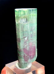 Tourmaline Crystal, Bicolor Tourmaline, Tourmaline for sale, Terminated Tourmaline crystal, Paprok Tourmaline, Raw Tourmaline, 44 gram