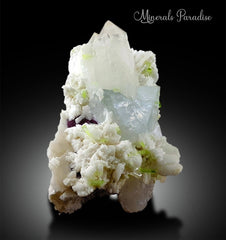 Topaz Tourmalines Montebrasite Quartz Lepidolite Albite Combo Specimen - 933 gram