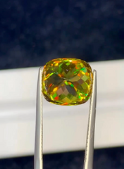 Presenting 6.80 cts Natural Top AAA Fire Sphene Gemstone