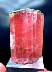 Rubelite Tourmaline Crystal, Natural Tourmaline Specimen From Afghanistan - 58 g, 48*29*24 mm