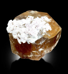 Topaz Crystal with Pink Lepidolite, Topaz Specimen, Terminated Topaz, Lepidolite Mica, Topaz stone, Mineral Specimen, Raw Topaz, 947 gram