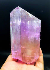 V Shape Terminated Pink Color Kunzite, Kunzite Specimen, Kunzite Crystal, Kunzite Gemstone, Kunzite Stone, Kunzite from Afghanistan - 439 g