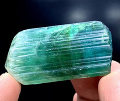 Blue Green Tourmaline Crystal, Natural Tourmaline, Tourmaline Stone, Tourmaline Rough, Tourmaline Crystal From Afghanistan 62 g