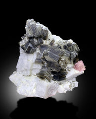 Pink Apatite With Star Mica and Feldspar Mineral Specimen From Skardu Pakistan - 1207 gram