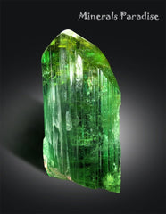 Natural Tourmaline Crystal, Green Color Tourmaline, Tourmaline Crystal From Afghanistan - 45 Gram