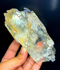 Natural Yellow Color Triphane Kunzite with Complex Mountain Shape Terminations, Kunzite Gemstone, Spodumene Kunzite Crystal - 550 gram