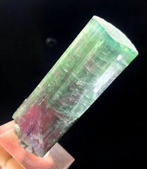 Tourmaline Crystal, Bicolor Tourmaline, Tourmaline for sale, Terminated Tourmaline crystal, Paprok Tourmaline, Raw Tourmaline, 44 gram