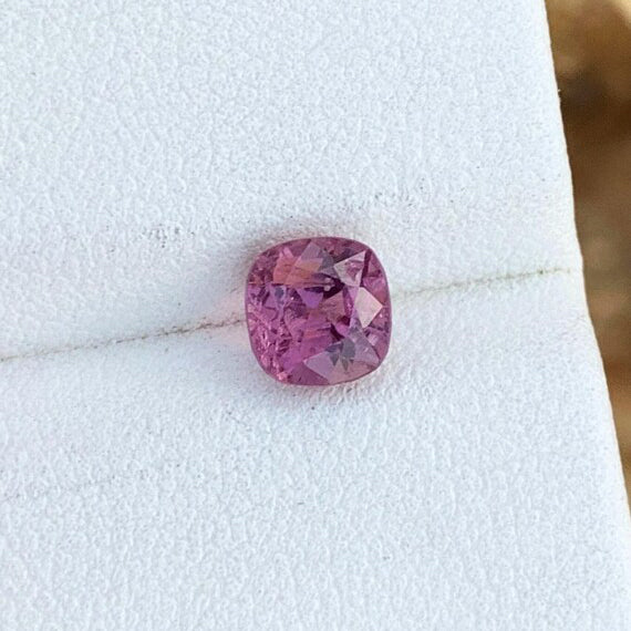 Magenta Red Spinel Loose Gemstone, Faceted Spinel Cut Stone, Natural Spinel Ring Stone, Loose Spinel Gemstone for August Birthstone, 1.45 CT