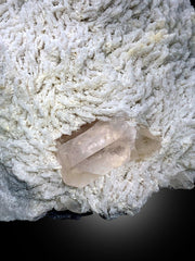 Natural Pink Colour Morganite with Topaz and Albite Mineral Specimen from Afghanistan - 4465 gram