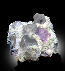 Pink Morganite Specimen, Morganite Crystal with Quartz Crystals and Albite, Morganite Specimen, Raw Morganite, Mineral Specimen, 1115 g