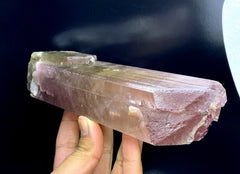 Natural Pink Color Double Terminated Kunzite Crystal, Kunzite Gemstone, Kunzite Specimen, Kunzite Crystal from Afghanistan - 1345 gram