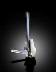 Natural Schorl Tourmaline With Aquamarines and Albite From Shigar Valley Skardu Pakistan - 18 gram