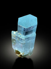 Natural Sky Blue Color Aquamarine Crystal, Aquamarine with Mica, Aquamarine from Shigar valley Skardu Pakistan - 49 gram