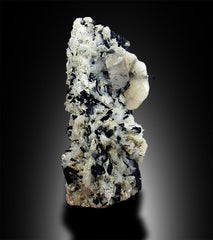 Apatite Crystal with Topaz Schorl and Albite Mineral Specimen from Skardu Pakistan - 294 g , 104*44 mm