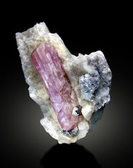 Natural Pink Color Kunzite Crystal on Feldspar, Kunzite Specimen, Raw mineral, Kunzite from Nuristan, Afghanistan - 2010 gram
