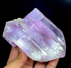 Pink Kunzite Crystal, Natural Kunzite, Kunzite Stone, Kunzite for sale, Kunzite gemstone, Mineral Specimen, Crystal Specimen, 357 gram