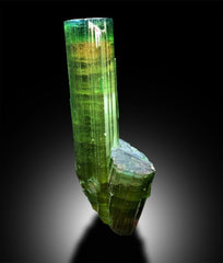 Natural Watermelon Tourmaline Crystal, Bicolor Tourmaline, Tourmaline stone, Raw Tourmaline, Terminated Tourmaline, 71g